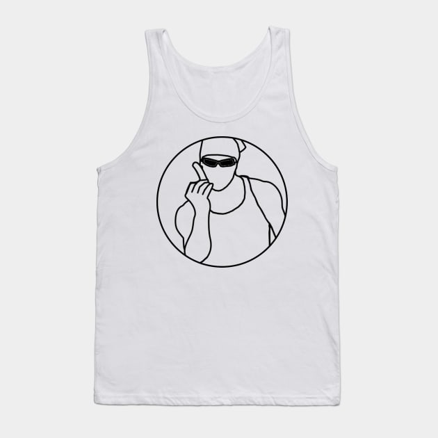 Hershey Wood shoots a good dog Tank Top by Uncle Scratchy